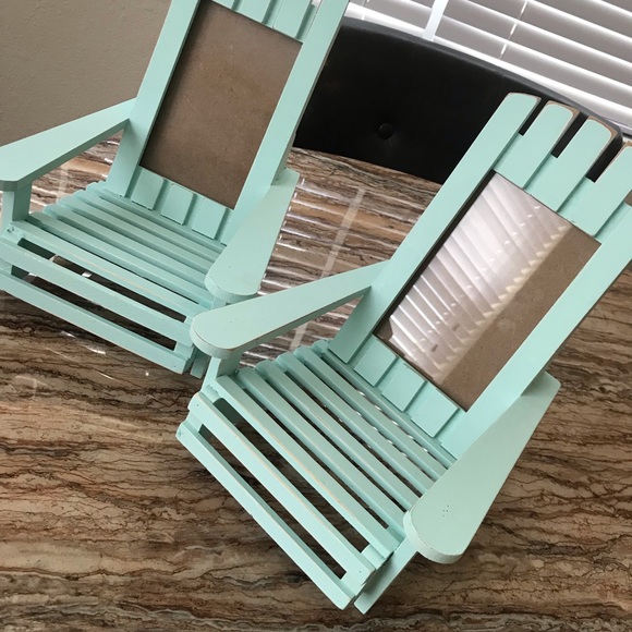 teal beach chair